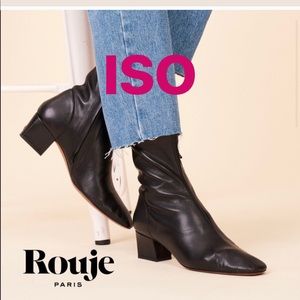 ISO!!!!!!!  Lara Boots Rouje size 7 or 7.5 or 8